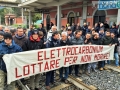 Operai Elettrocarbonium, blocco ferrovia Narni 5 - 9 marzo 2016