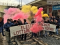 Operai Elettrocarbonium, blocco ferrovia Narni 6 - 9 marzo 2016 (2)