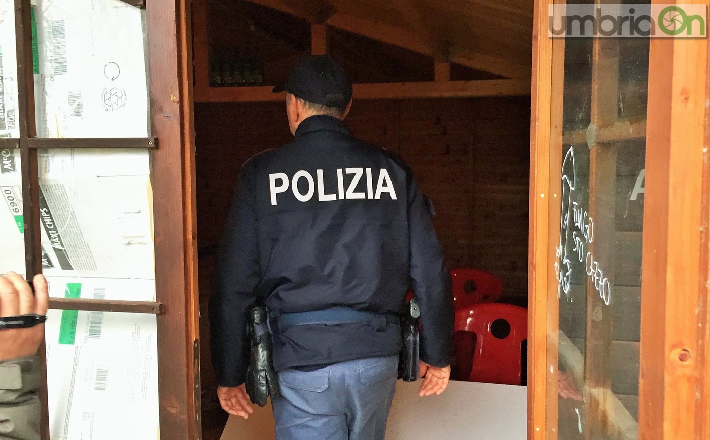 Parco fluviale urbano San Martino, polizia Volante. Controlli droga degrado - 2 dicembre 2016 (5)