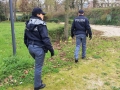 Parco fluviale urbano San Martino, polizia Volante. Controlli droga degrado - 2 dicembre 2016 (20)