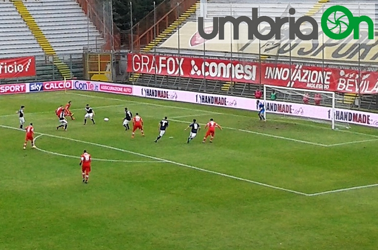 Perugia - Brescia forcing del Perugia