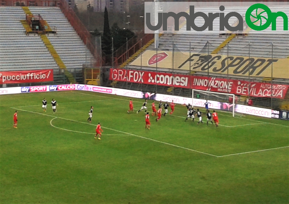 Perugia - Brescia Grifo subito in avanti