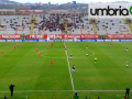 Perugia - Brescia squadre in campo