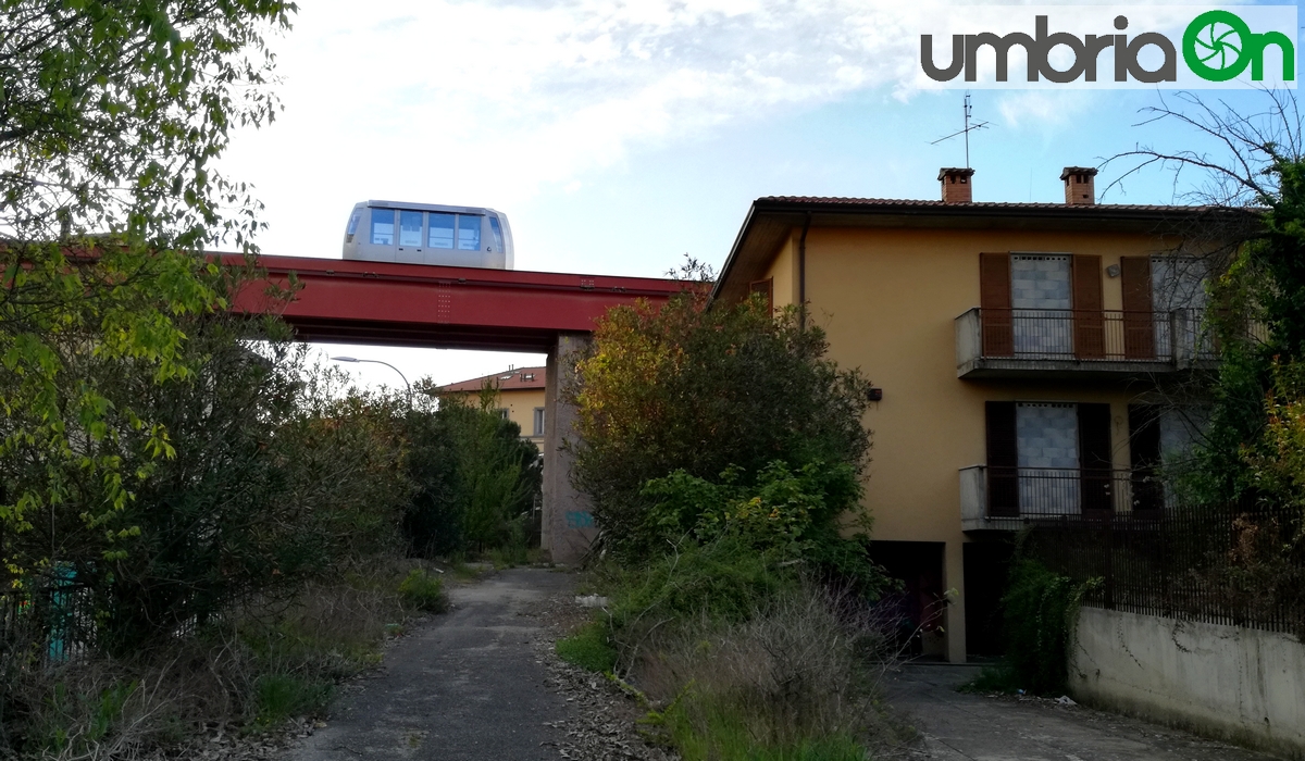 Perugia droga dietro la stazione Fontivegge