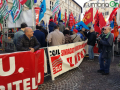 Perugina Nestlé piazza manifestazione 7 ottobre2