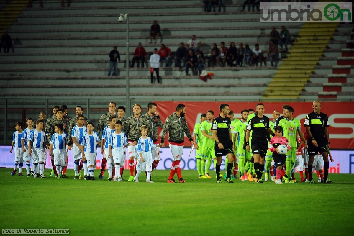 Perugia - Pescara entrata (foto Settonce) - 3 settembre 2017