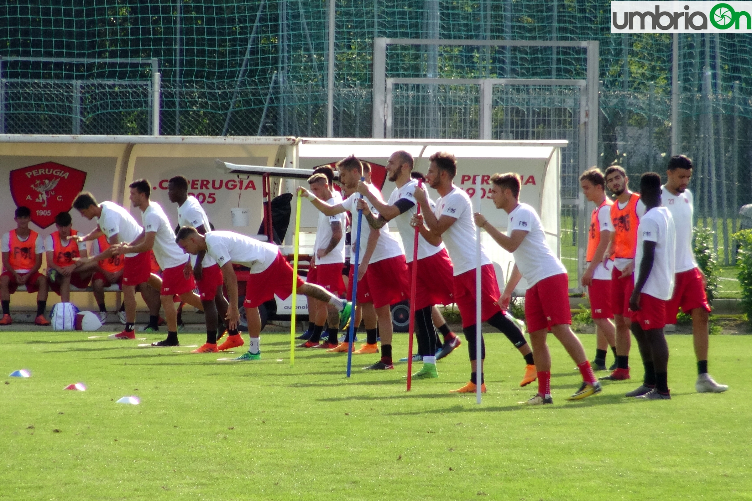 allenamento perugia calcio 2018/2019