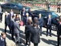 Perugia visita Mattarella, l'arrivo al residence Chianelli 2 - 31 marzo 2016