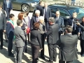 Perugia visita Mattarella, l'arrivo al residence Chianelli - 31 marzo 2016