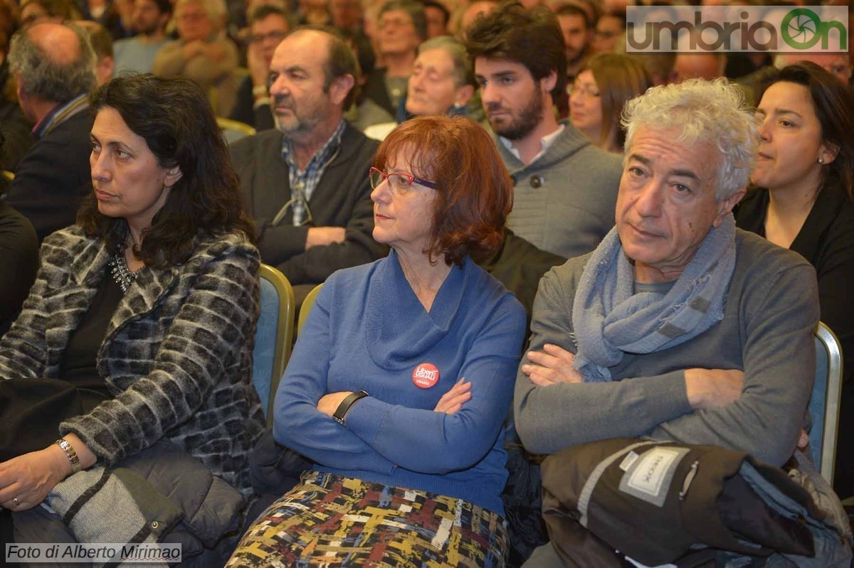 Pietro Grasso a Terni, LeU Liberi e Uguali - 25 febbraio 2018 (foto Mirimao) (17)