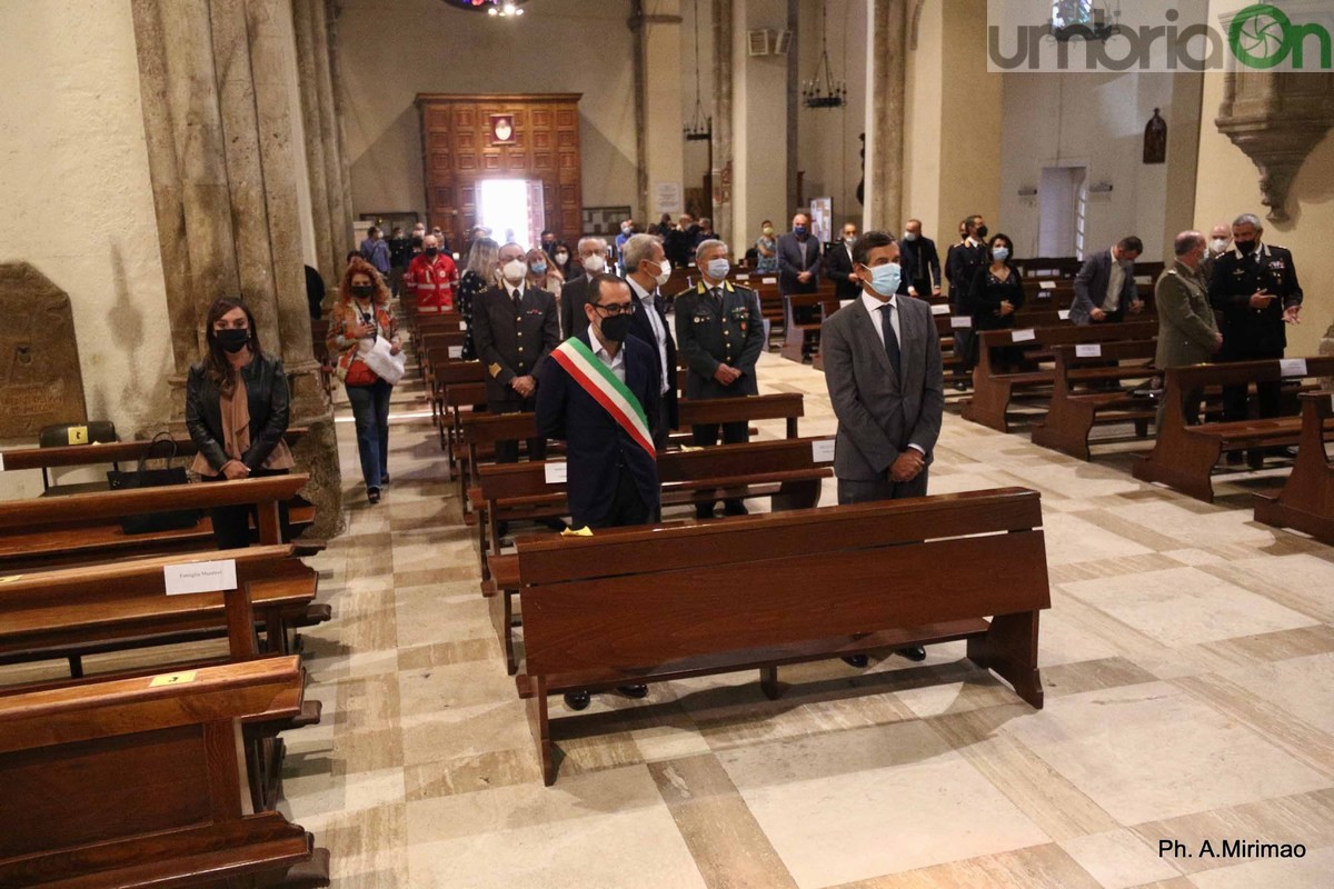 Polizia di Stato Terni cerimonia San Michele Arcangelo patrono - 29 settembre 2021 (foto Mirimao) (12)