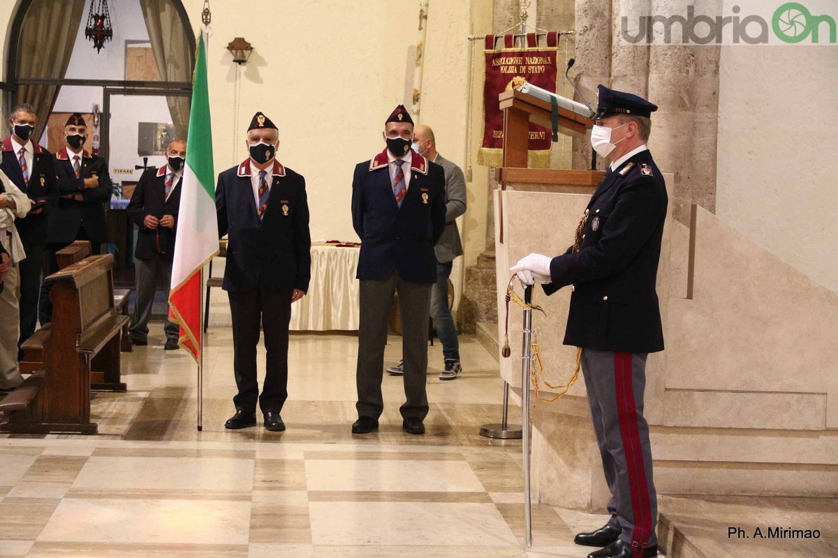 Polizia di Stato Terni cerimonia San Michele Arcangelo patrono - 29 settembre 2021 (foto Mirimao) (17)