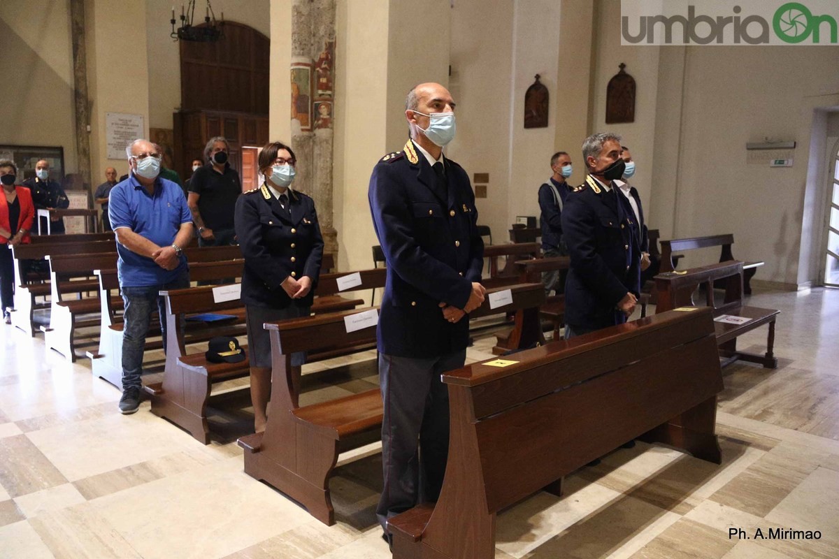 Polizia di Stato Terni cerimonia San Michele Arcangelo patrono - 29 settembre 2021 (foto Mirimao) (20)