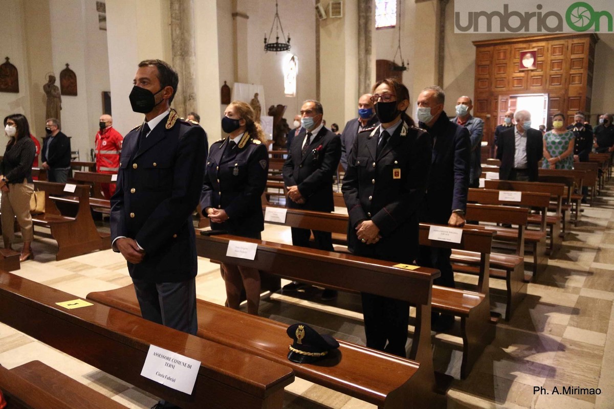 Polizia di Stato Terni cerimonia San Michele Arcangelo patrono - 29 settembre 2021 (foto Mirimao) (21)