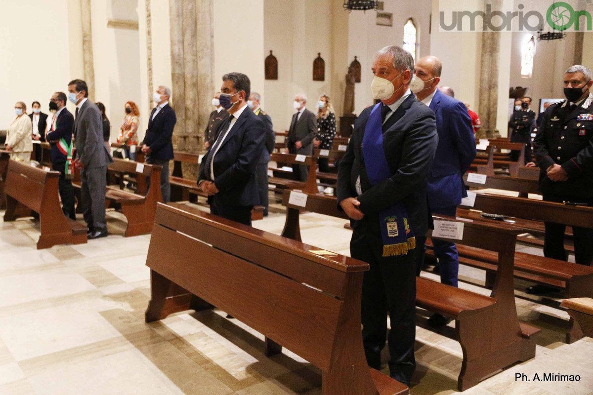 Polizia di Stato Terni cerimonia San Michele Arcangelo patrono - 29 settembre 2021 (foto Mirimao) (22)