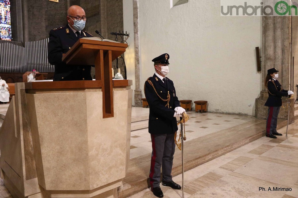 Polizia di Stato Terni cerimonia San Michele Arcangelo patrono - 29 settembre 2021 (foto Mirimao) (23)