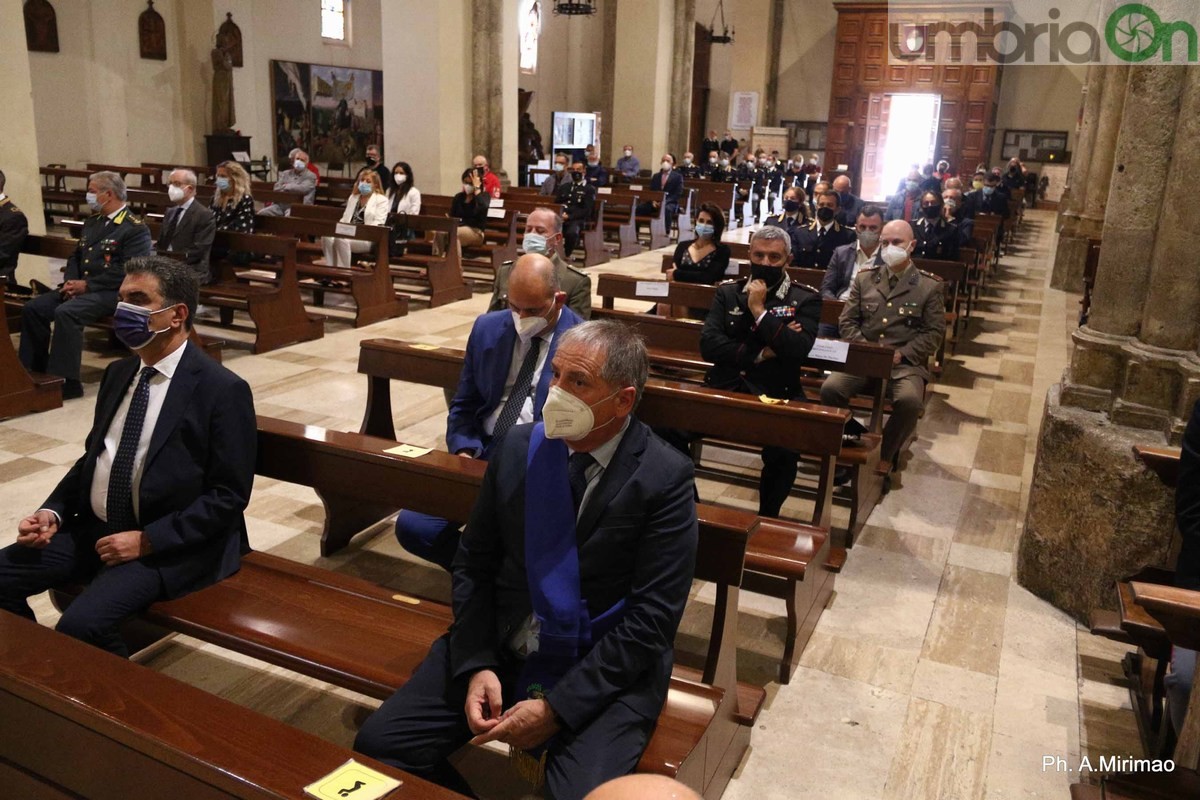 Polizia di Stato Terni cerimonia San Michele Arcangelo patrono - 29 settembre 2021 (foto Mirimao) (24)