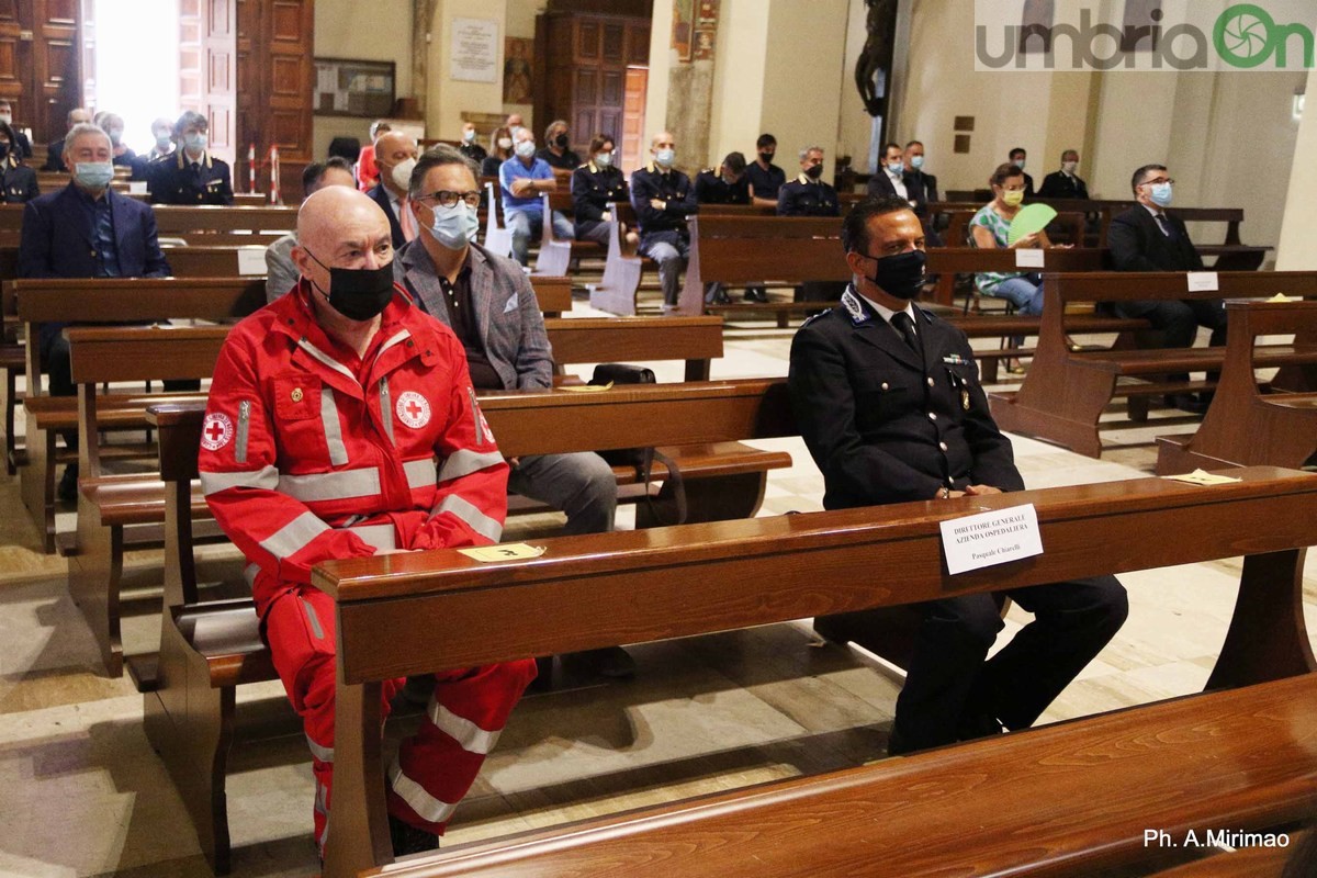 Polizia di Stato Terni cerimonia San Michele Arcangelo patrono - 29 settembre 2021 (foto Mirimao) (27)