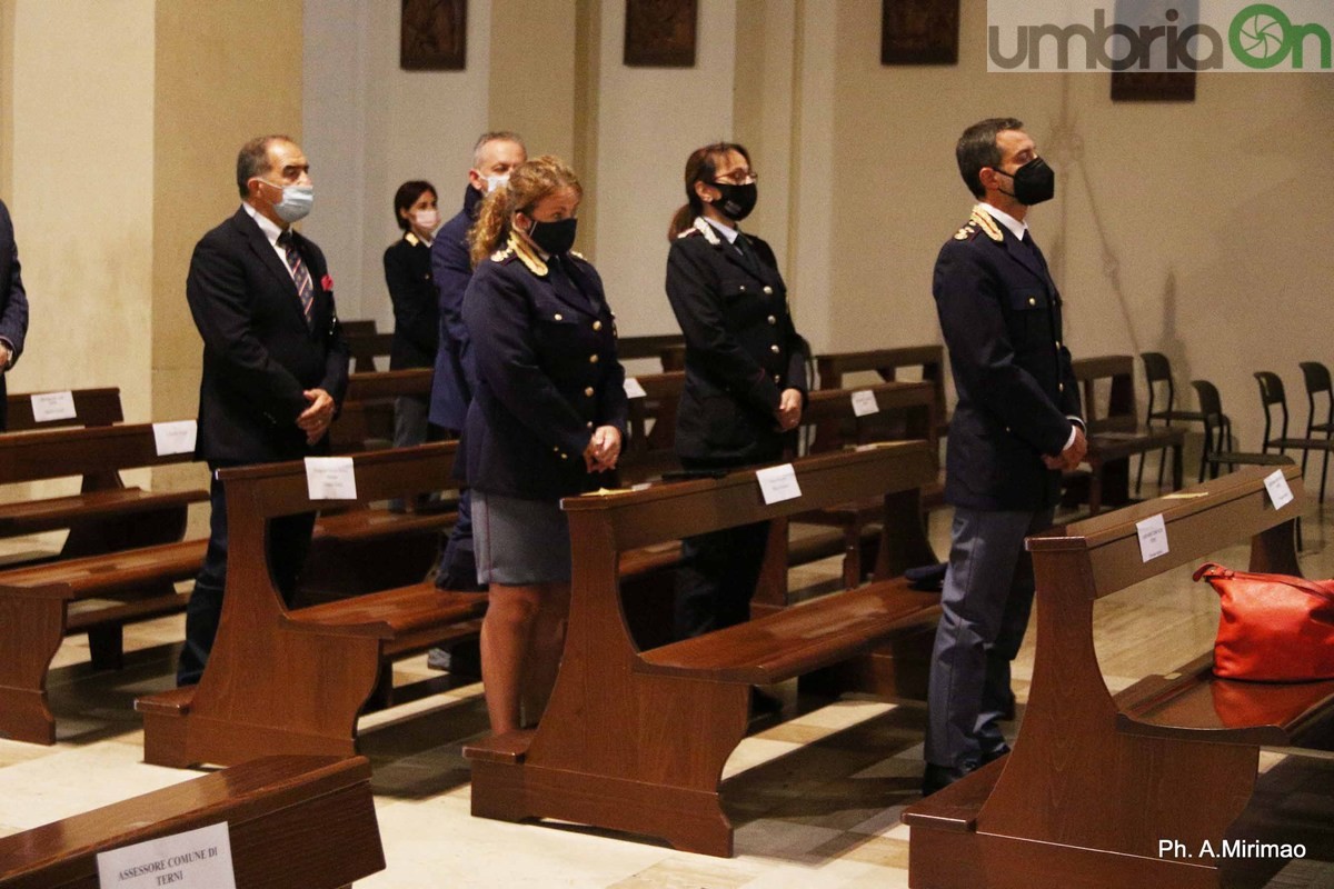 Polizia di Stato Terni cerimonia San Michele Arcangelo patrono - 29 settembre 2021 (foto Mirimao) (28)