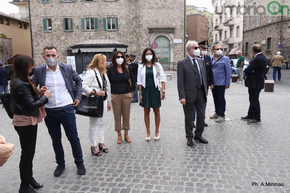 Polizia di Stato Terni cerimonia San Michele Arcangelo patrono - 29 settembre 2021 (foto Mirimao) (3)