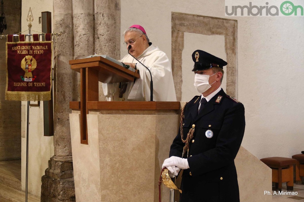 Polizia di Stato Terni cerimonia San Michele Arcangelo patrono - 29 settembre 2021 (foto Mirimao) (30)