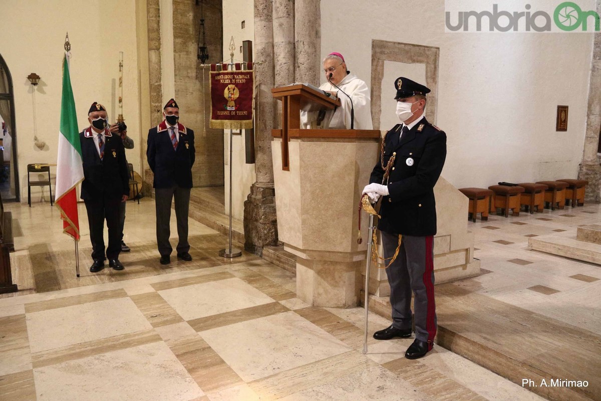 Polizia di Stato Terni cerimonia San Michele Arcangelo patrono - 29 settembre 2021 (foto Mirimao) (31)