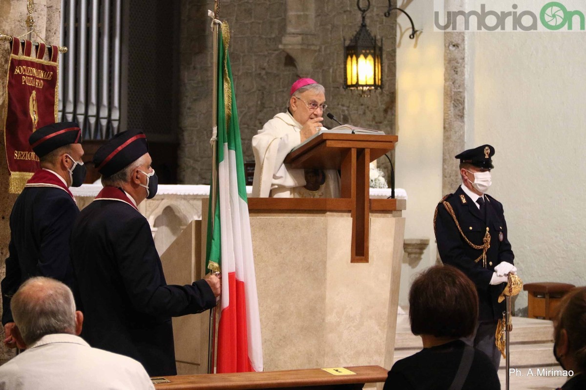 Polizia di Stato Terni cerimonia San Michele Arcangelo patrono - 29 settembre 2021 (foto Mirimao) (32)