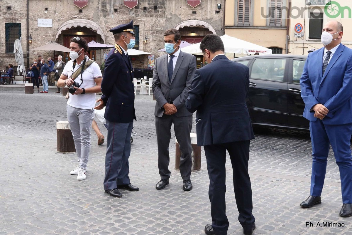 Polizia di Stato Terni cerimonia San Michele Arcangelo patrono - 29 settembre 2021 (foto Mirimao) (4)