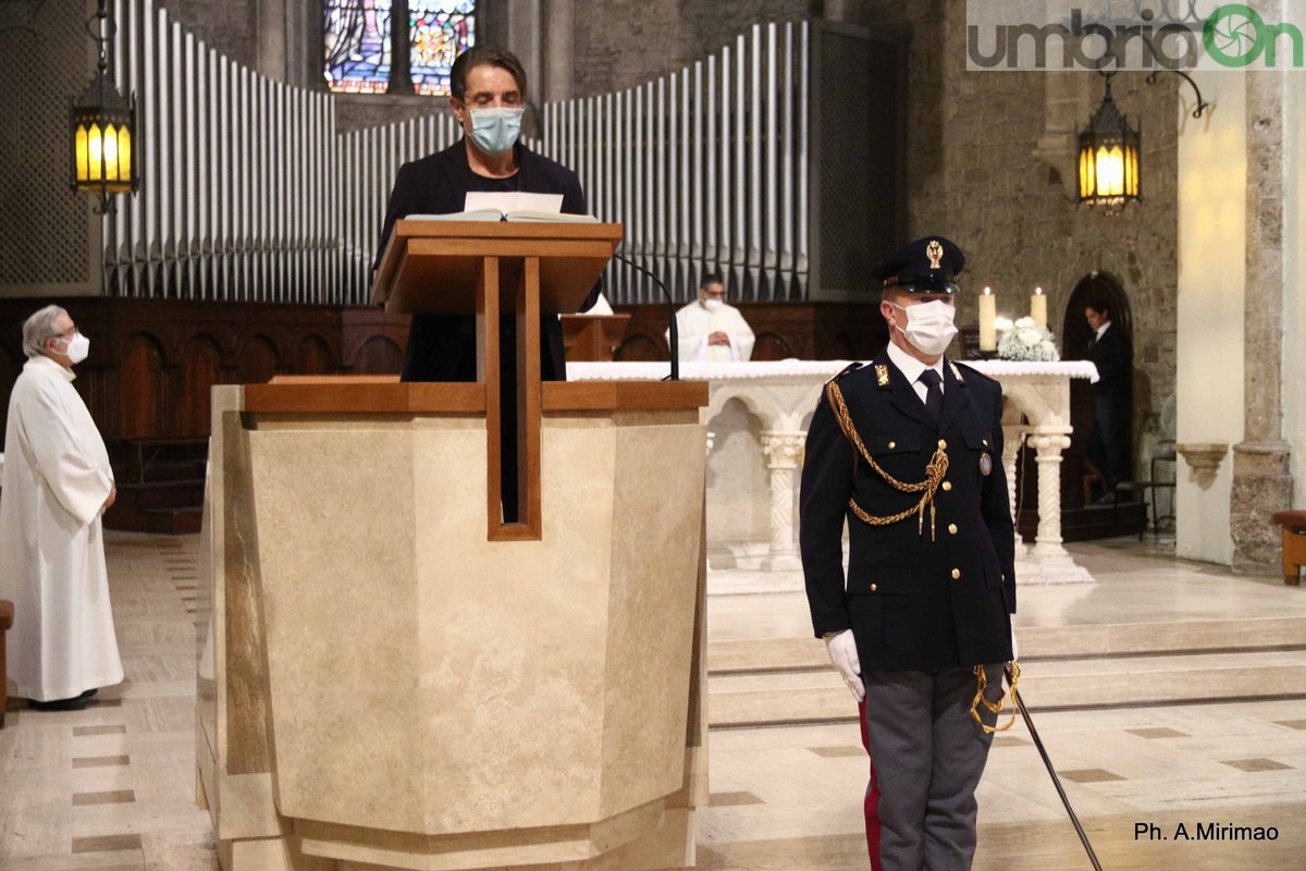 Polizia di Stato Terni cerimonia San Michele Arcangelo patrono - 29 settembre 2021 (foto Mirimao) (40)