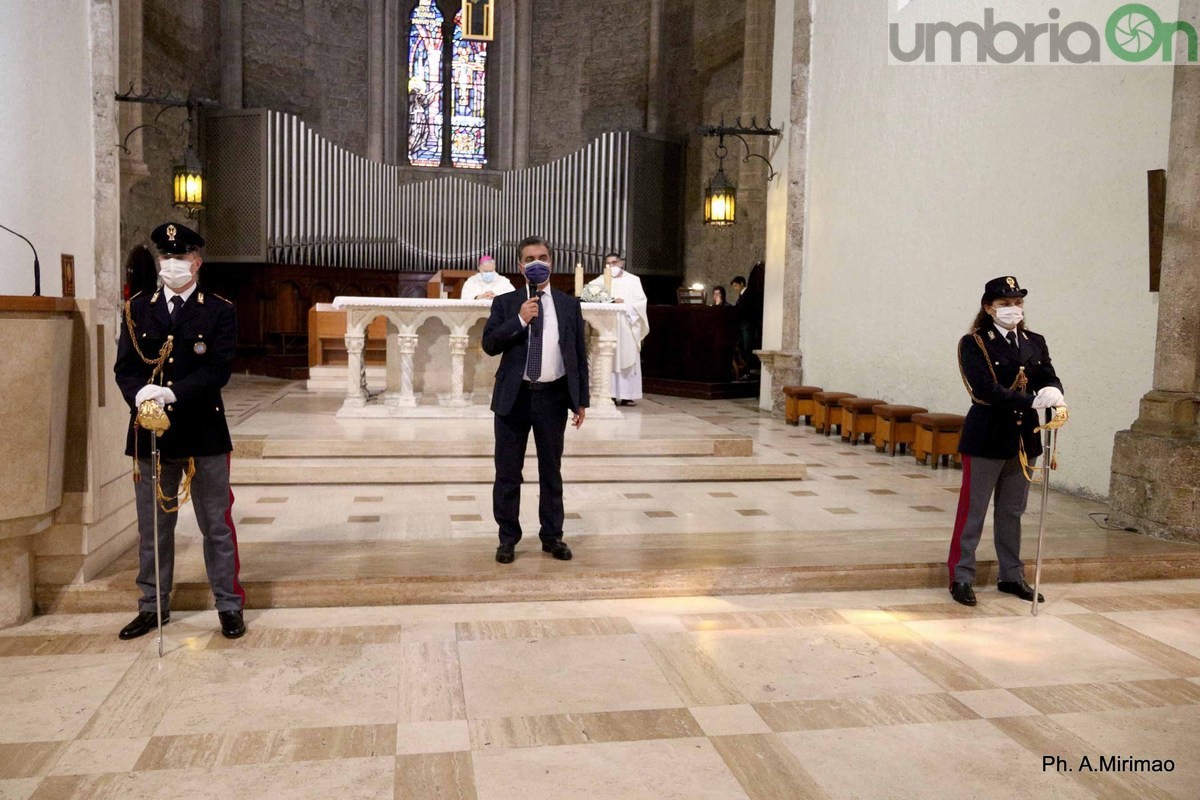 Polizia di Stato Terni cerimonia San Michele Arcangelo patrono - 29 settembre 2021 (foto Mirimao) (45)