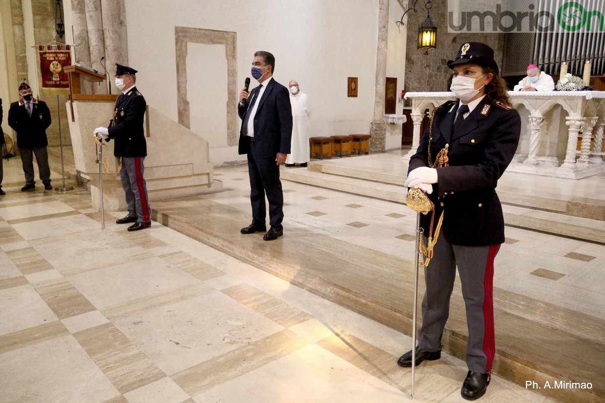 Polizia di Stato Terni cerimonia San Michele Arcangelo patrono - 29 settembre 2021 (foto Mirimao) (47)