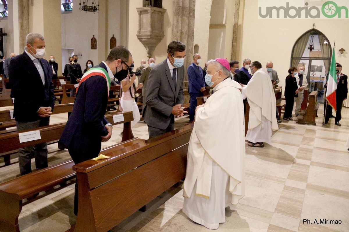 Polizia di Stato Terni cerimonia San Michele Arcangelo patrono - 29 settembre 2021 (foto Mirimao) (48)