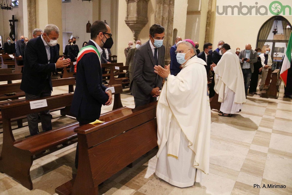 Polizia di Stato Terni cerimonia San Michele Arcangelo patrono - 29 settembre 2021 (foto Mirimao) (49)