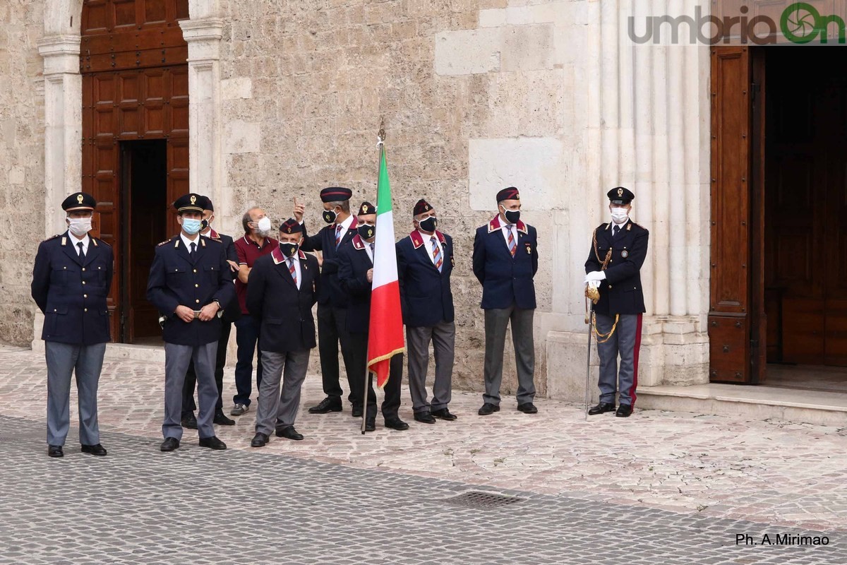 Polizia di Stato Terni cerimonia San Michele Arcangelo patrono - 29 settembre 2021 (foto Mirimao) (5)