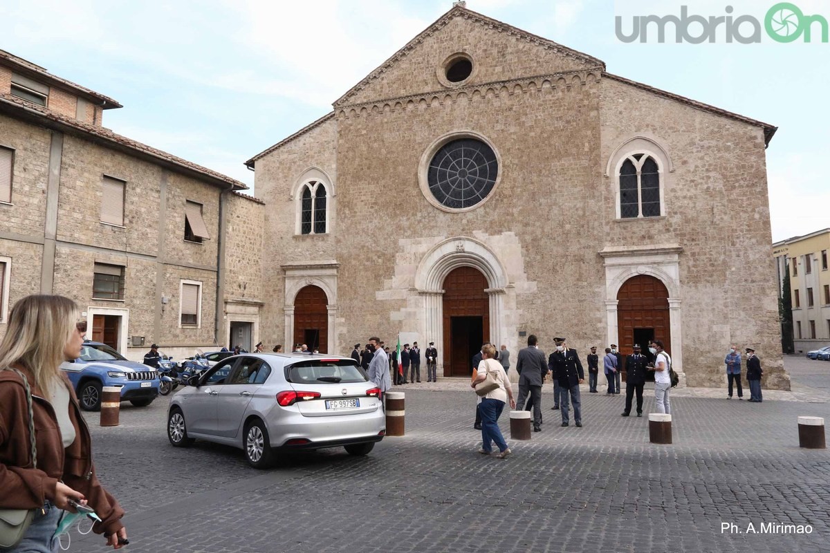 Polizia di Stato Terni cerimonia San Michele Arcangelo patrono - 29 settembre 2021 (foto Mirimao) (50)