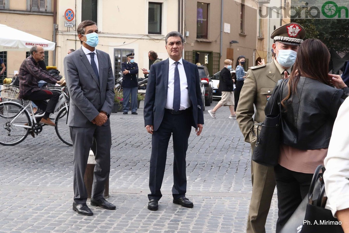 Polizia di Stato Terni cerimonia San Michele Arcangelo patrono - 29 settembre 2021 (foto Mirimao) (6)