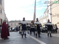 Pontificale San Valentinox urna trasporto processione sbandieratori