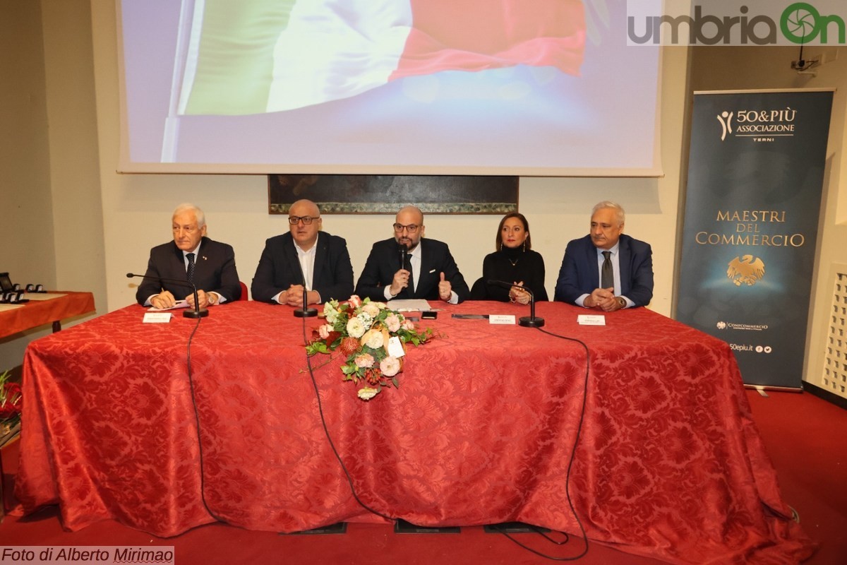 Premiazione Maestri del Commercio 50&Più Terni - 12 novembre 2023 (Foto Mirimao) (24)