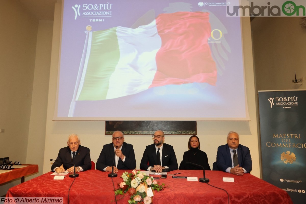 Premiazione Maestri del Commercio 50&Più Terni - 12 novembre 2023 (Foto Mirimao) (27)