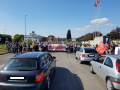 Presidio Perugina Nestlé Roma blocco strada