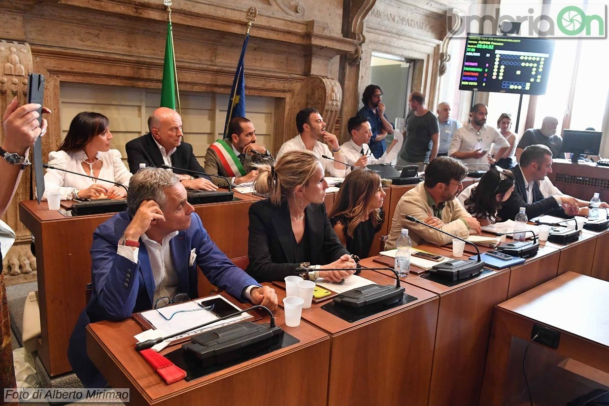 Prima seduta consiglio comunale, giunta Latini - 12 luglio 2018 (foto Mirimao) (101)
