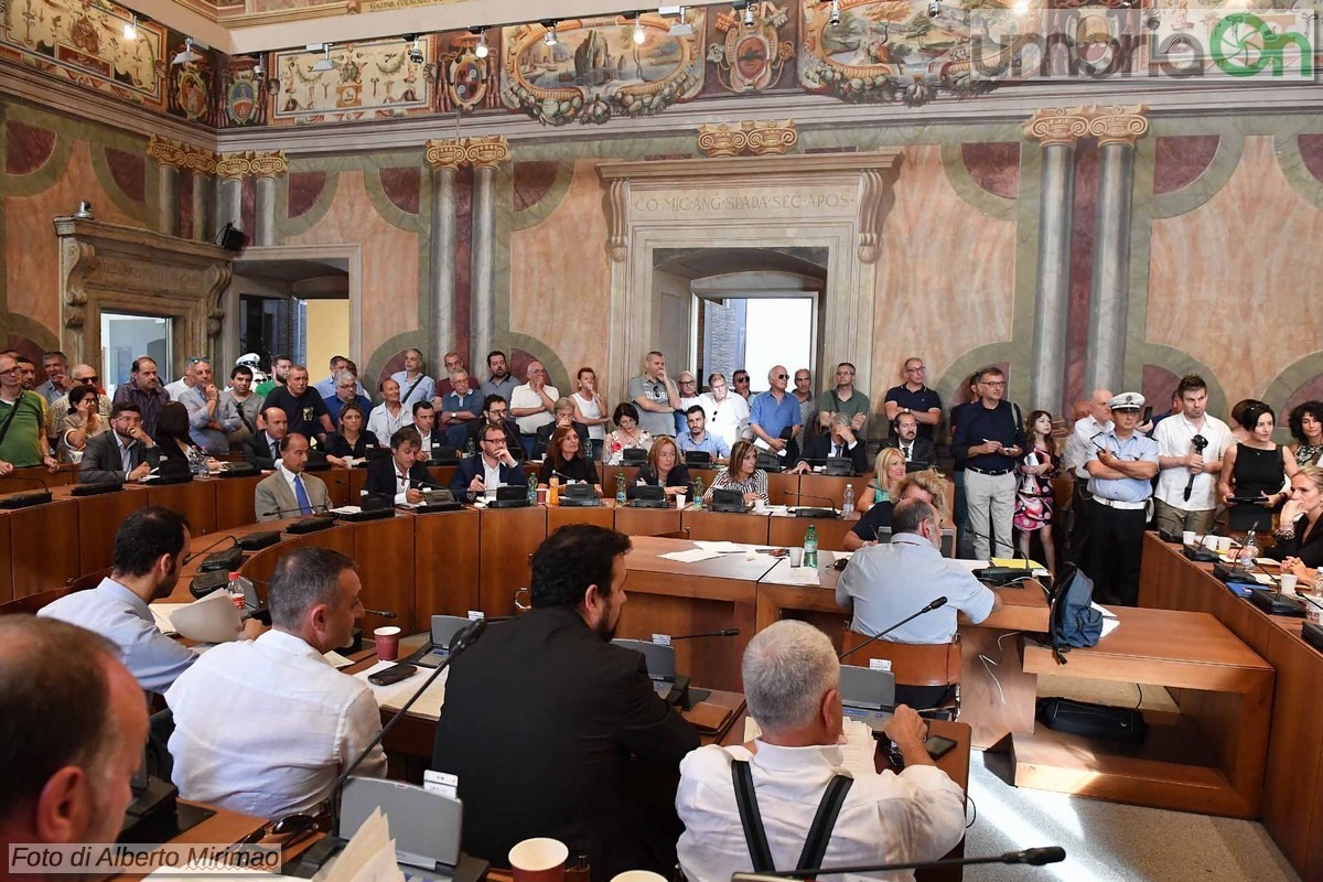 Prima seduta consiglio comunale, giunta Latini - 12 luglio 2018 (foto Mirimao) (104)