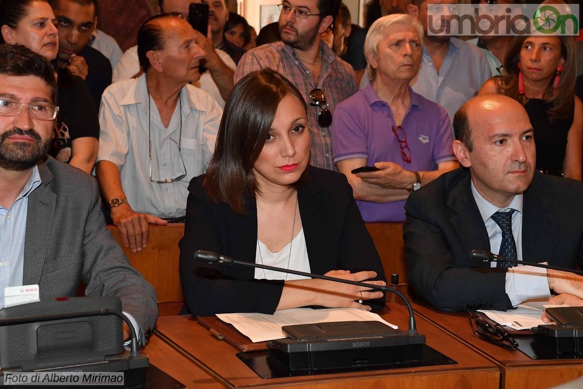 Prima seduta consiglio comunale, giunta Latini - 12 luglio 2018 (foto Mirimao) (25)