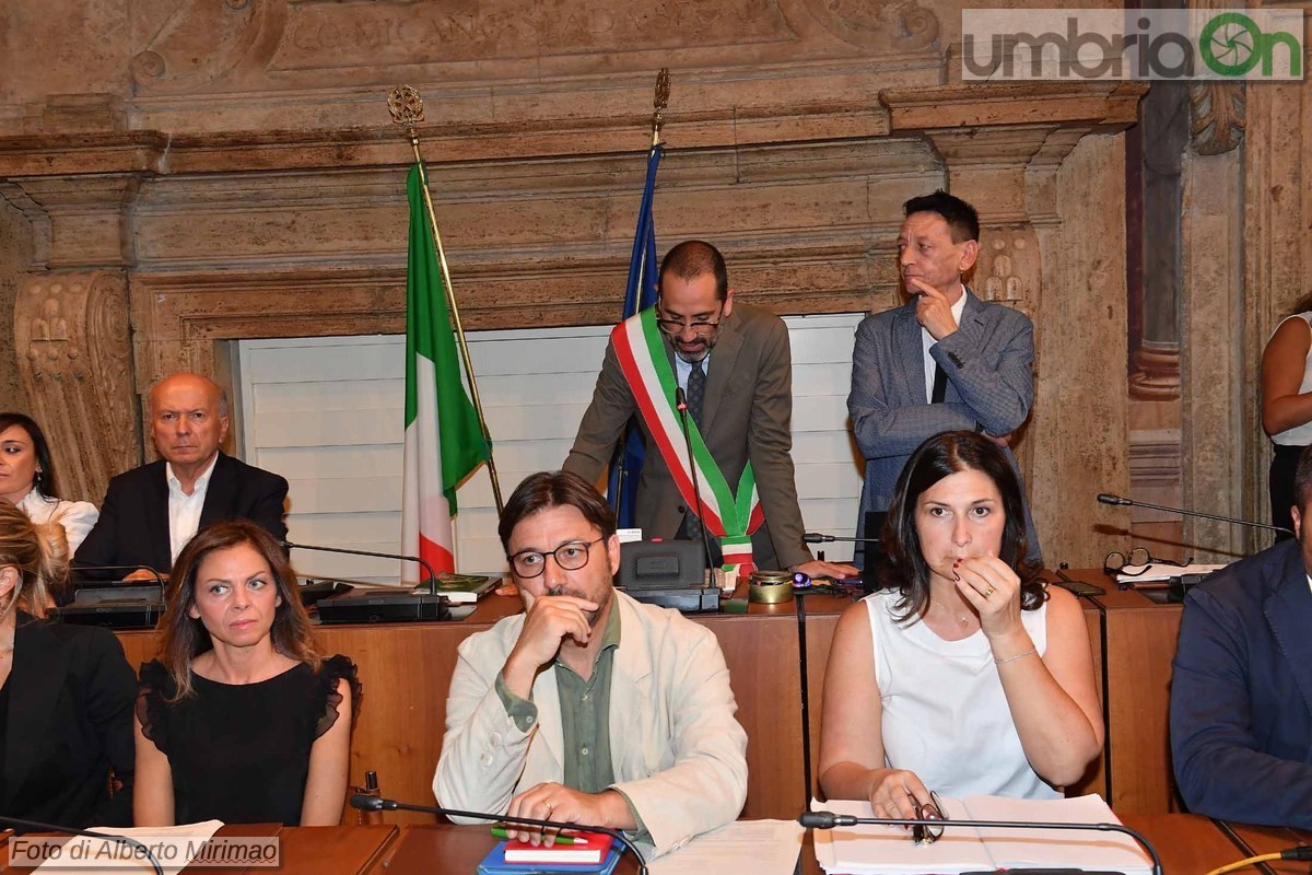 Prima seduta consiglio comunale, giunta Latini - 12 luglio 2018 (foto Mirimao) (28)