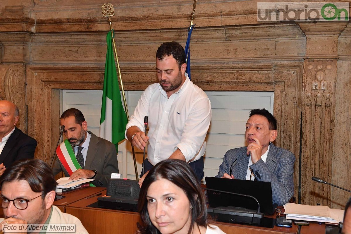 Prima seduta consiglio comunale, giunta Latini - 12 luglio 2018 (foto Mirimao) (29)