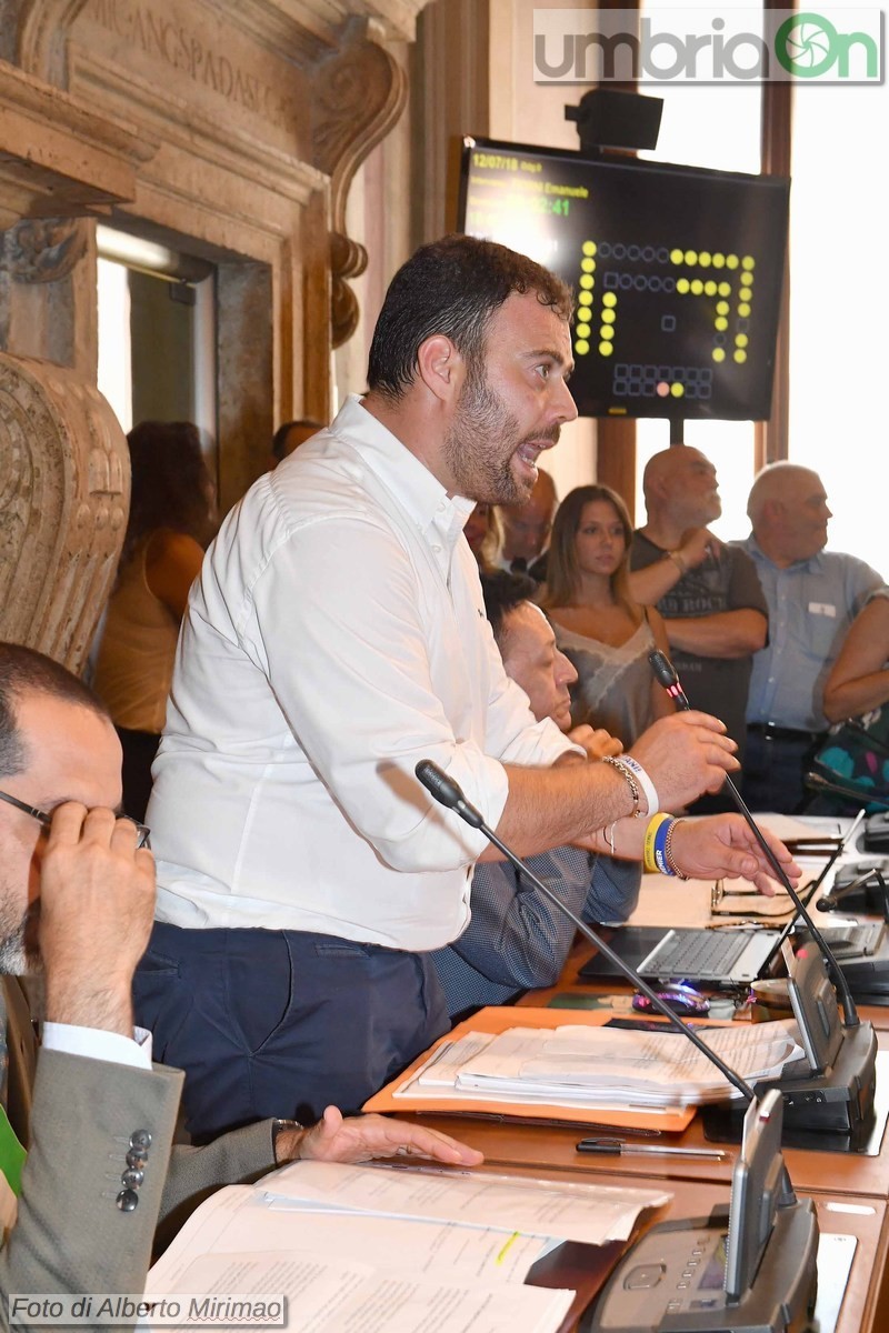 Prima seduta consiglio comunale, giunta Latini - 12 luglio 2018 (foto Mirimao) (32)