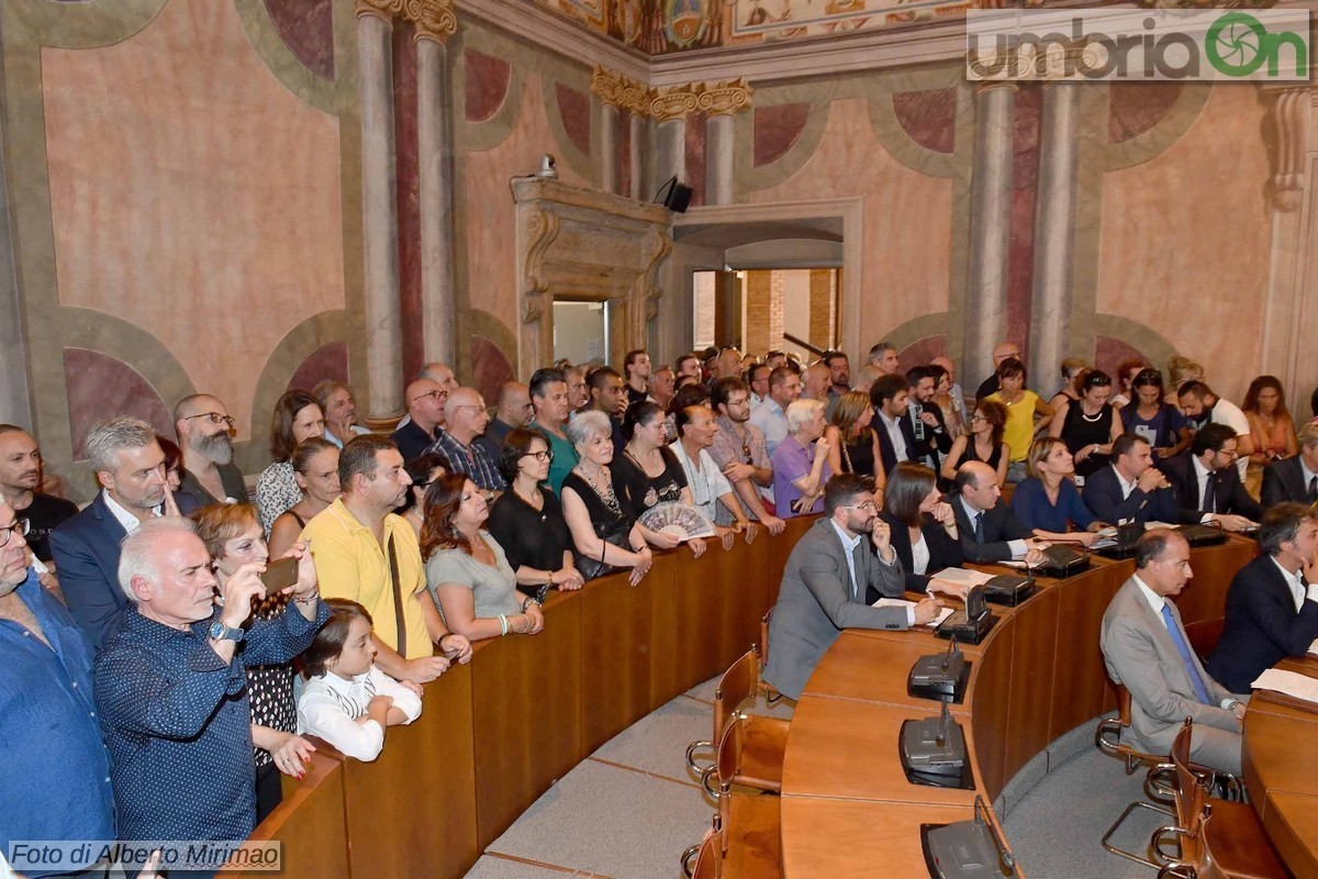 Prima seduta consiglio comunale, giunta Latini - 12 luglio 2018 (foto Mirimao) (37)