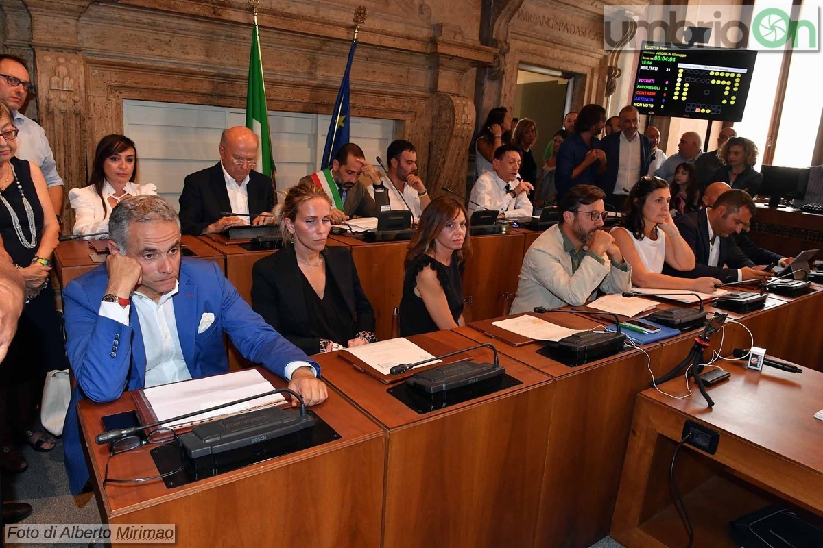 Prima seduta consiglio comunale, giunta Latini - 12 luglio 2018 (foto Mirimao) (48)