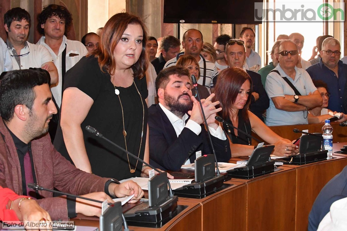 Prima seduta consiglio comunale, giunta Latini - 12 luglio 2018 (foto Mirimao) (56)