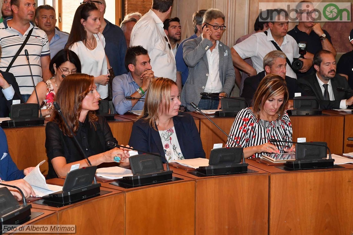 Prima seduta consiglio comunale, giunta Latini - 12 luglio 2018 (foto Mirimao) (81)